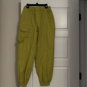 Lime Green Cargo Pants